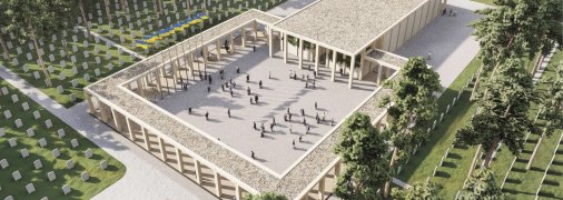 Строительство первой очереди предполагает появление на кладбище и культовых сооружений. Фото ГУ "НВМК"