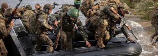 Українські бійці на Херсонщині