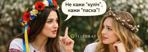 Не "куліч", а паска