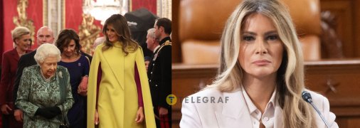 Меланія Трамп і Єлизавета II