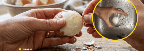 Яйцо можно очистить легко и быстро