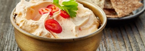 Намазка з часнику та сиру