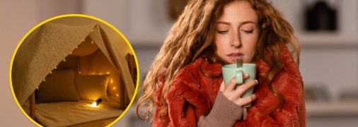 "Халабуда" в квартире, девушка