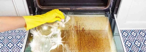 Как очистить стекло на дверце духовки - лайфхак