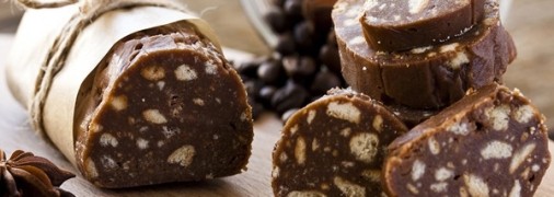 Орехово-шоколадная колбаска