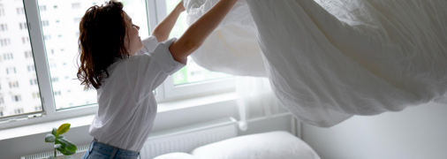 Как отбелить постельное белье — простой лайфхак