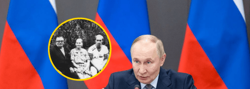 Владимир Путин и его родители