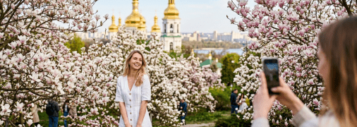 Де цвітуть магнолії у Києві