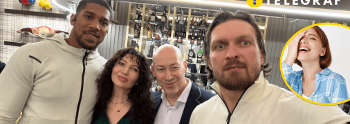 В сети шутят о фото Энтони Джошуа с Дмитрием Гордоном