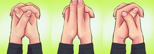 Психологический тест по рукам