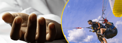 Хотел покорить небо: в Днепропетровской области мужчина упал с 15-метровой высоты (фото)