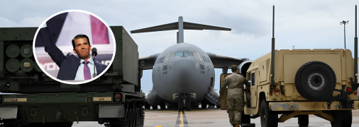 Дональд Трамп-молодший нібито проти постачання зброї в Україну