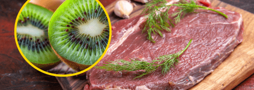 Мясо будет таять во рту, если замариновать его в киви