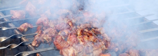 Шашлык в собственном соку, без майонеза, соли и уксуса