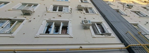 Последствия удара по Херсону