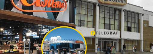 Кольорова гама в дизайні "Сільпо" змінювалась з  часом