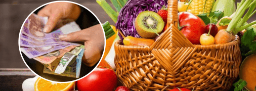 Ціни на овочі та фрукти