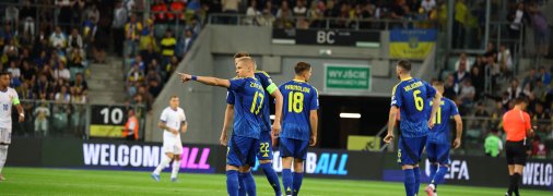 Олександр Зінченко у матчі з Францією