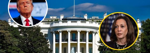 Трамп и Харрис