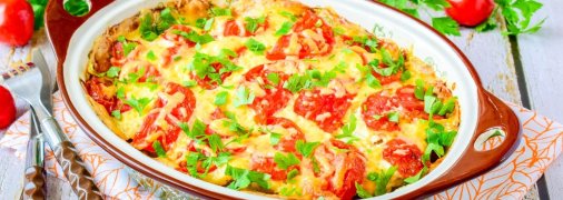 Вкусное и сытное блюдо на обед или ужин