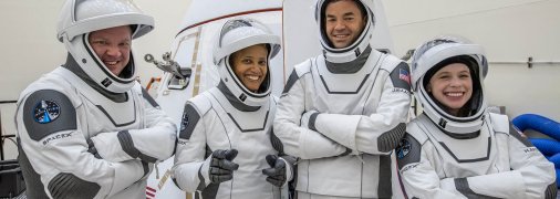 Астронавты, которые полетят в космос