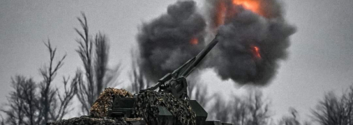 Украинские защитники противостоят врагу