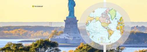 Україна для Американців не в центрі уваги на карті світу