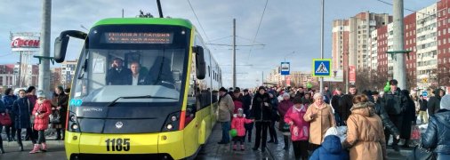 Трамвай у Львові