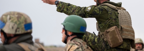 Тренировки украинских военных