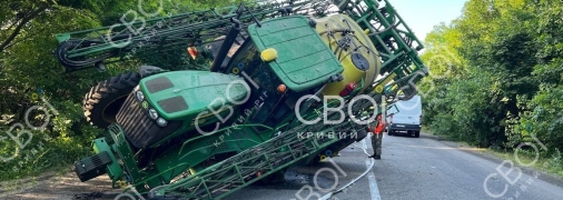 Наслідки ДТП біля селища Соколове