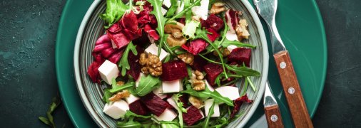 Салат со свеклой и фетой