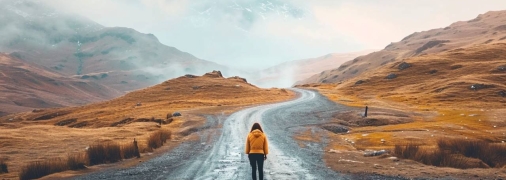 Подорож до себе (фото створене з допомогою ШІ)