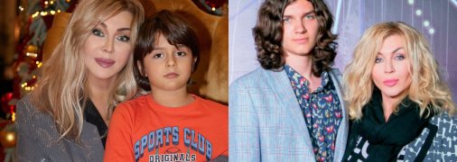 Ірина Білик - мама двох синів