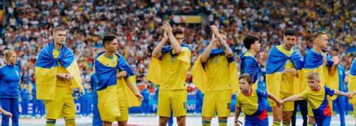 Игроки сборной Украины