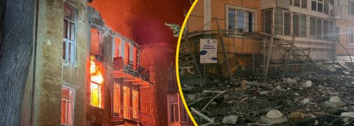 Наслідки обстрілу Одеси