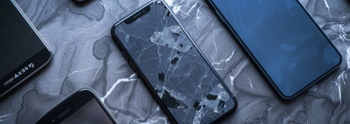 Тріснутий екран не лише псує зовнішній вигляд гаджета, але й може призвести до більш серйозних проблем (фото створене з допомогою ШІ)