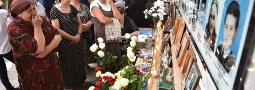 Матери погибших в Беслане детей