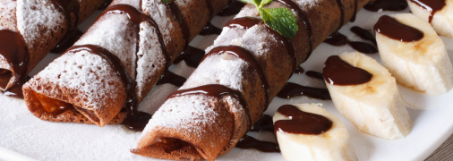 Ароматні млинці з яблуками