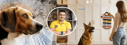 Павло Люлько, собаки