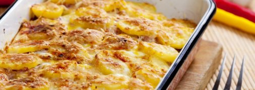 Запеченный картофель со сливками по рецепту Джулии Чайлд