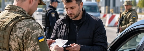 Перевірка документів на блокпосту