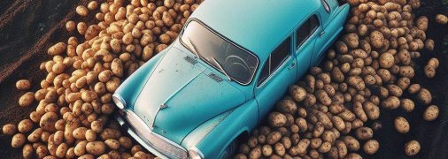 Сырой картофель может понадобиться водителю