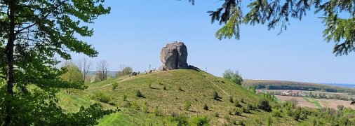 Камінь-велетень в селі Підкамінь