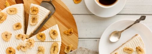 Роскошный банановый торт