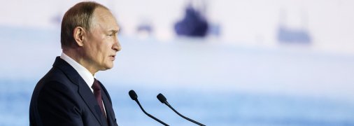 Володимир Путін на засіданні ВЕФ