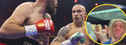 Тайсон Ф’юрі та Олександр Усик