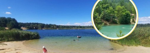 Блакитні озера поблизу Кременчука