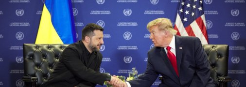 Владимир Зеленский и Дональд Трамп