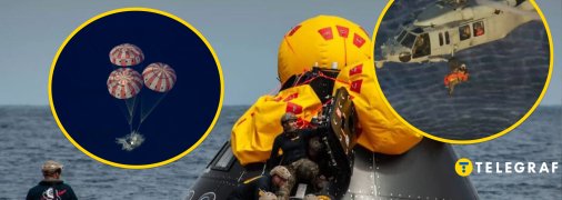 Повернення космонавтів