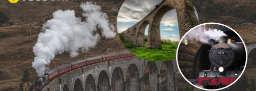 Плебановский виадук и "Хогвартс-Экспресс"